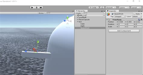 Unity FPS Vaulting 的图像结果