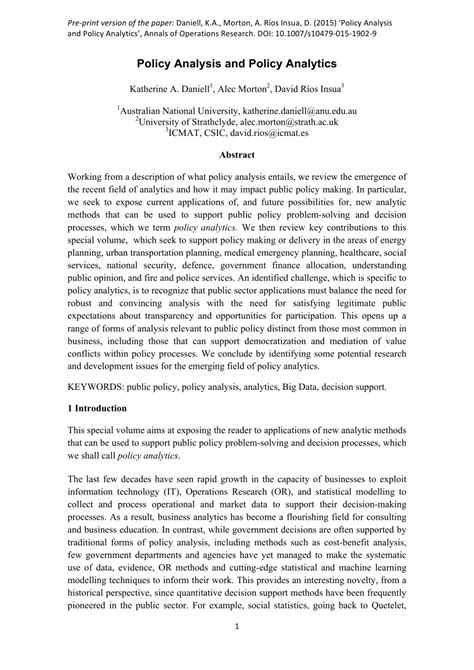 Image result for Policy Analysis Research Methods