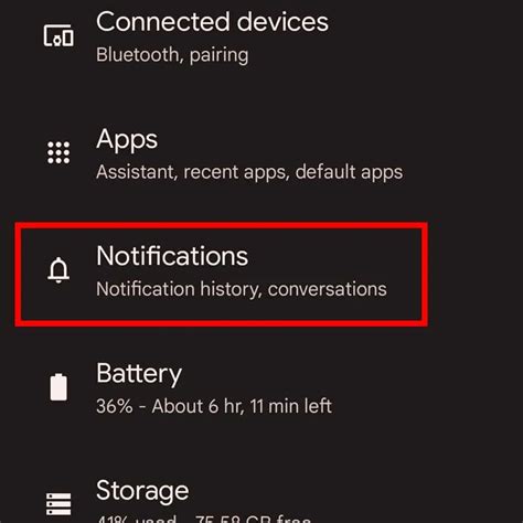 Image result for Android-App Notification Settings