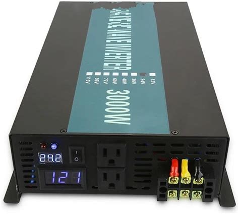 Convertisseur Tension Générateur Panneaux Solaires Universel 3000W 24V ...