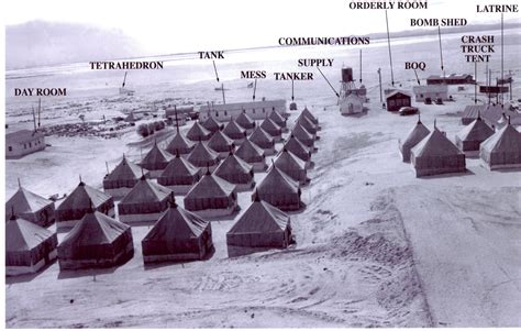 Encampment on Rogers Dry Lake