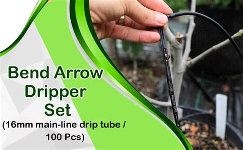 Pinolex Bend Arrow Dripper Set (Pack of 100 Pieces) : Amazon.in: Garden ...