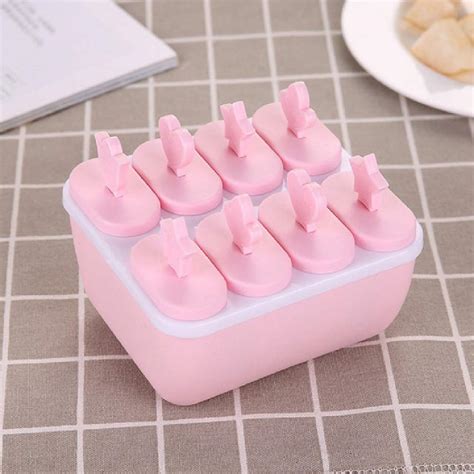 Buy New ice box popsicle iwith lid ice cream mold summer DIY Cute ...
