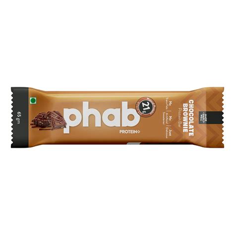 Phab Protein Bar – 21g protein, No Preservatives, No Artificial ...