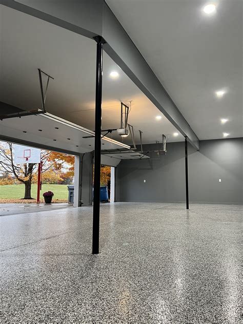 Decorative Flake Garage Flooring — DMG SURFACES