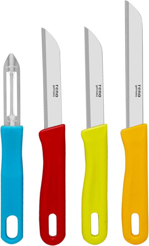 Buy rena germany Stainless Steel Kitchen Knife Set, Serrated Knife Set ...