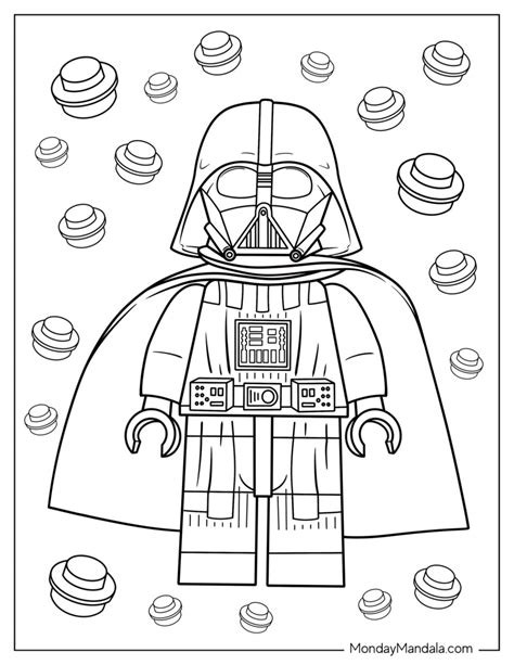 20 Darth Vader Coloring Pages (Free PDF Printables)