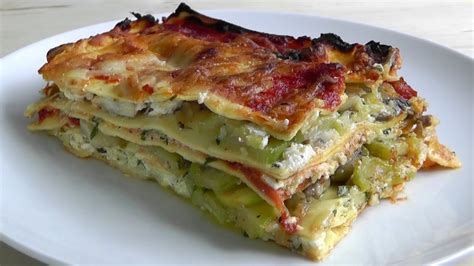 Vegetarian Lasagna How to Make recipe with easy béchamel  