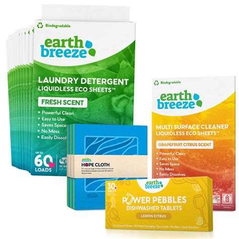 Eco Sheets - 12 Pack + Free Deluxe Home Bundle 1 - Earth Breeze