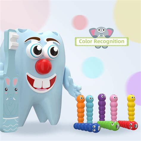 Buy SmileBank Toddler Educational Teeth Brushing Toys for 3 4 Year Old ...