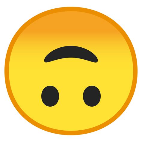 Upside down face Icon | Noto Emoji Smiley Iconpack | Google