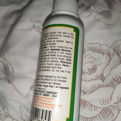 Thayers Natural Remedies dry mouth spray citrus Reviews | abillion