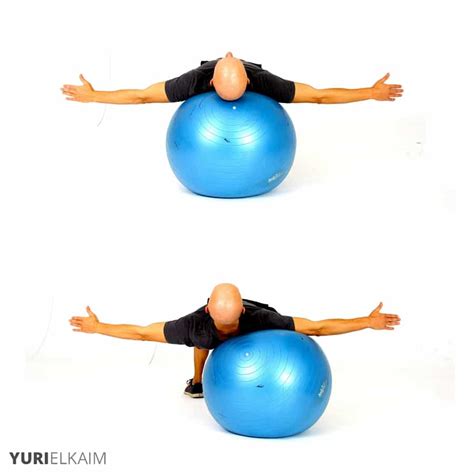 Image result for Exercise Ball Core Exercises