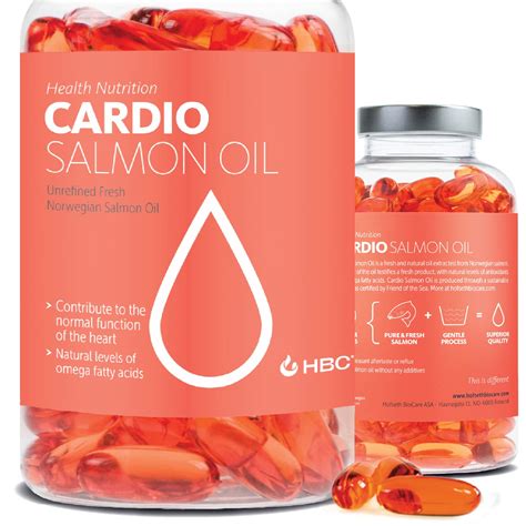 Amazon.com: High Strength Omega 3 Fish Oil - 1000mg, Norwegian Salmon Oil with EPA & DHA, No ...