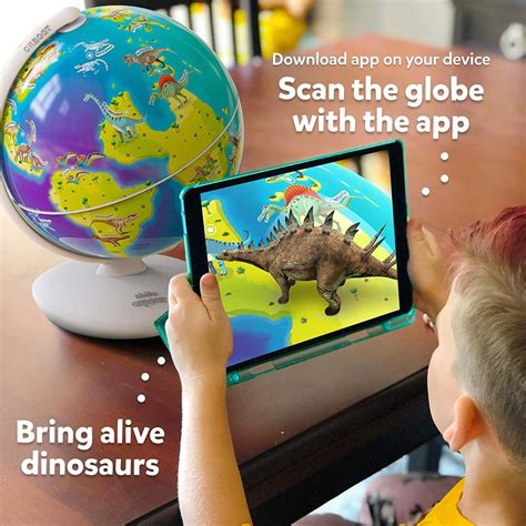 Buy Shifu Orboot Dinos - Interactive AR World of Dinosaurs Globe for ...