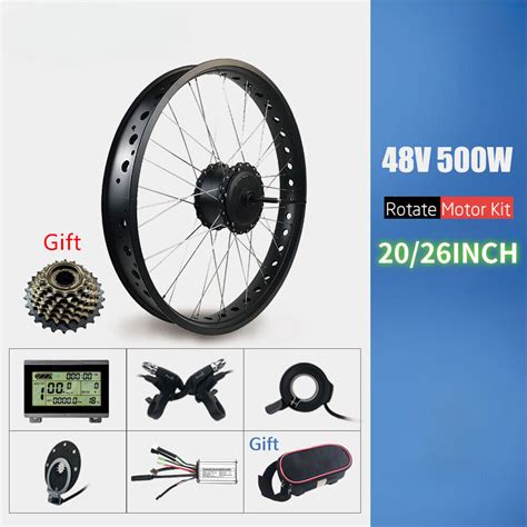 Snow Fat Bike E-bike Conversion Kit 48V 500W Rear India | Ubuy