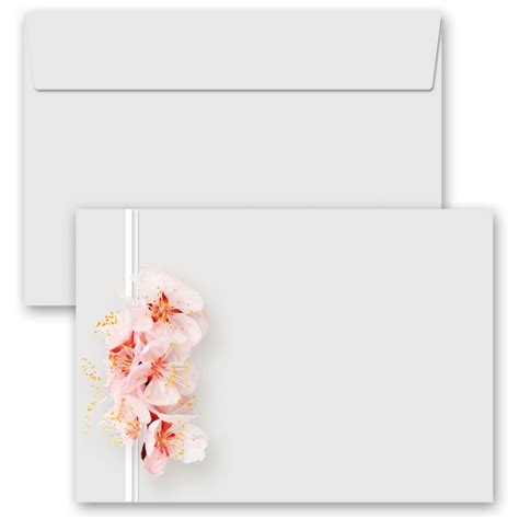 Briefumschläge Motiv Kirschblüten Blumen & Blüten Farbig Umschläge on