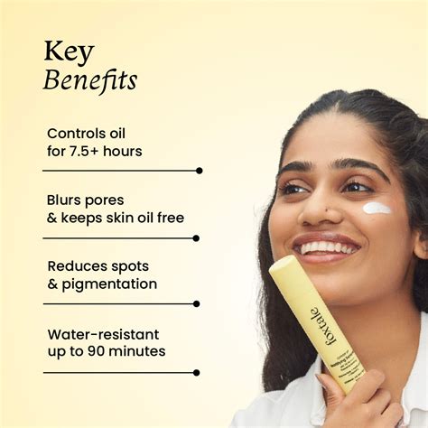 Matte Finish Sunscreen For Oily Skin With SPF 70 – Foxtale