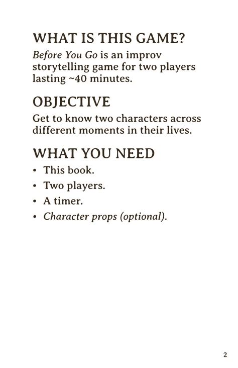 Image result for Before You Go Tutorial