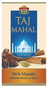 Taj Mahal RICH MASALA REDOLENT MIXTURE OF SPICES 25 BAGS X 1 Spices ...