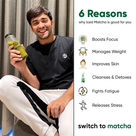 Tencha Iced Matcha Energy Drink | Pack of 15 Sachets