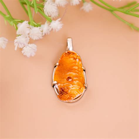 Original Shukra Mani Stone Pendant - Abhimantrit & Certified – Dhwani Shop