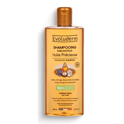 Evoluderm Precious Oil Enhancer Shampoo – Natural Indulgence