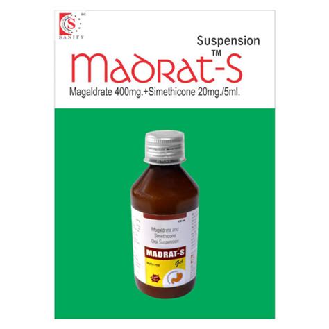 MADRAT-S Suspension SANIFY HEALTHCARE PVT. LTD.