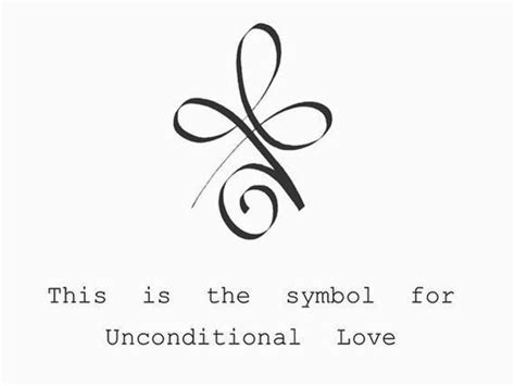Unconditional Love Symbol Tattoo Ideas