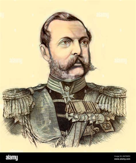 Alexander II of Russia, 1818 - 1881, Emperor of Russia, digitally ...