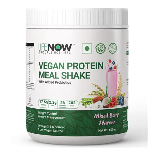 Buy INLIFE Vegan Meal Replacement Shake 500g (Mixed Berry) – LIFENOW