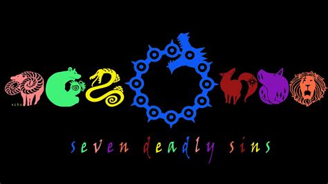 Seven Deadly Sins Symbols Wallpapers - Top Free Seven Deadly Sins ...