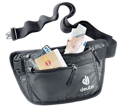 Deuter Unisex Black Security Money Belt I – Adventuras India