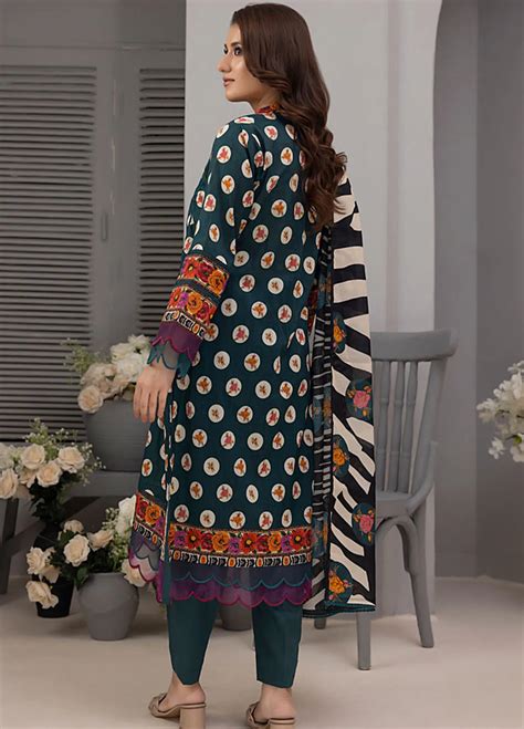 Salina Printed Cotton Lawn 25-V4 – D-10 – YourLibaas