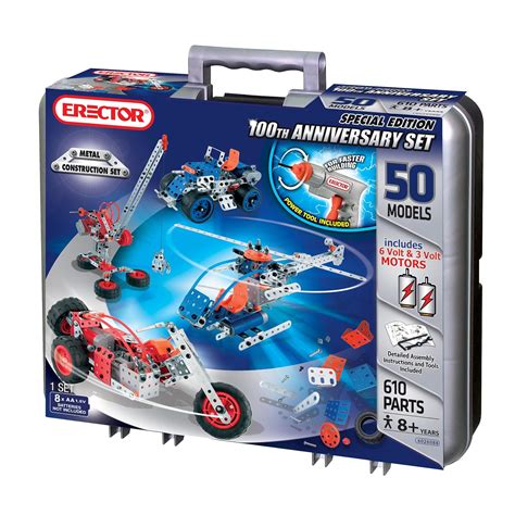Meccano-Erector - Multimodel - 50 Models Motorized Set : Amazon.in ...