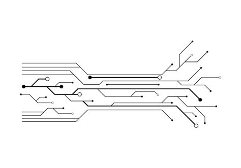 Circuit illustration | Premium Vector
