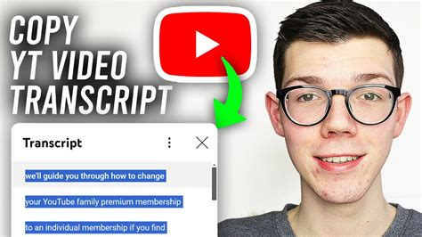 How to Copy YouTube Video Transcript 的图像结果