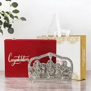 Buy INTERNATIONAL GIFT Laxmi Ganesh Saraswathi Idol Showpiece ...