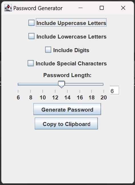 Java Program Password Checker 的图像结果