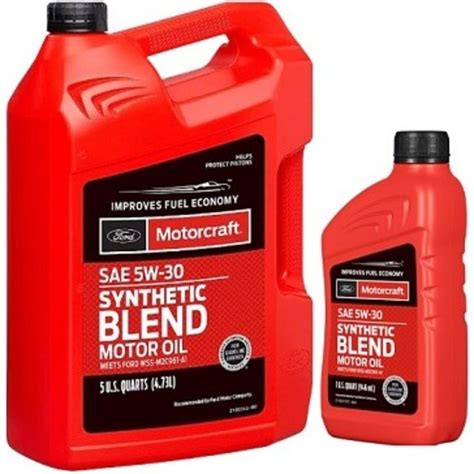 Motorcraft SAE 5W-30 Synthetic Blend Motor Oil XO-5W30-Q1SP, 42% OFF