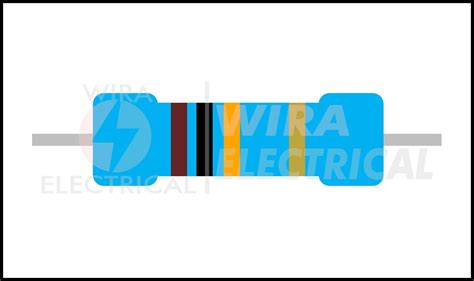 Image result for 10K Ohm Resistor Color Code