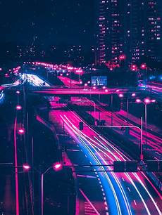 Neon Wallpaper Aesthetic by Dystopianscty Vaporwave Motorway City Aesthetic Neon Neon Wallpaper Aesthetic