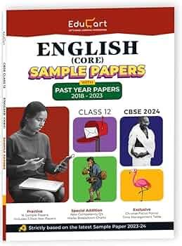 Educart CBSE English Core Class 12 Sample Paper 2023-24 (Introducing ...