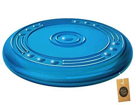 The Dogs Flyer Rubber Dog Toy, Dog Frisbee, Colour May Vary. : Amazon ...