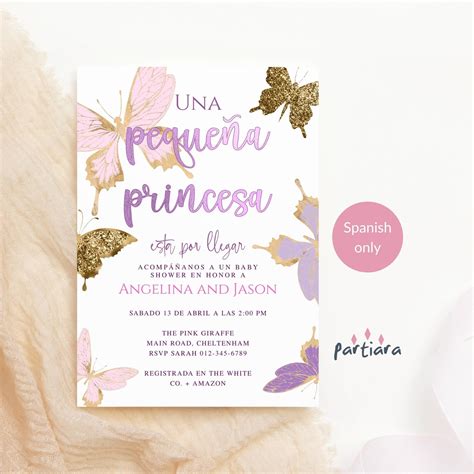 Baby Shower Invitations Templates In Spanish
