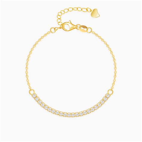 Golden Zircon Joy Tennis Bracelet – GIVA