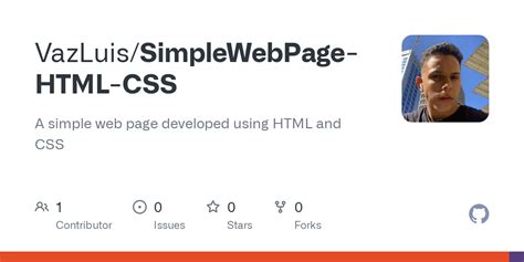 Image result for Simple HTML and CSS Page