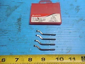 4PCS SHAVIV E100 HSS Hole DEBURRING Blade EDP # 29034 Machinist ...