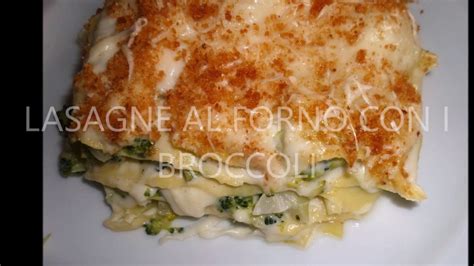 Ricette con i broccoli. come cucinarli. Lasagne al forno  