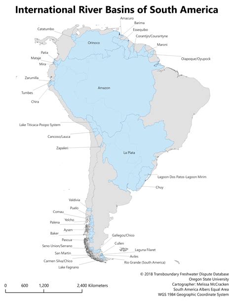 Rivers In South America